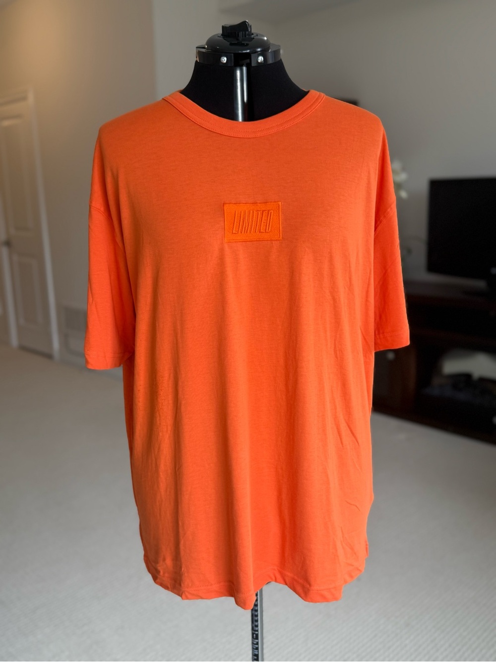 H&M Men's Relaxed Fit "Limited" Patch T-Shirt